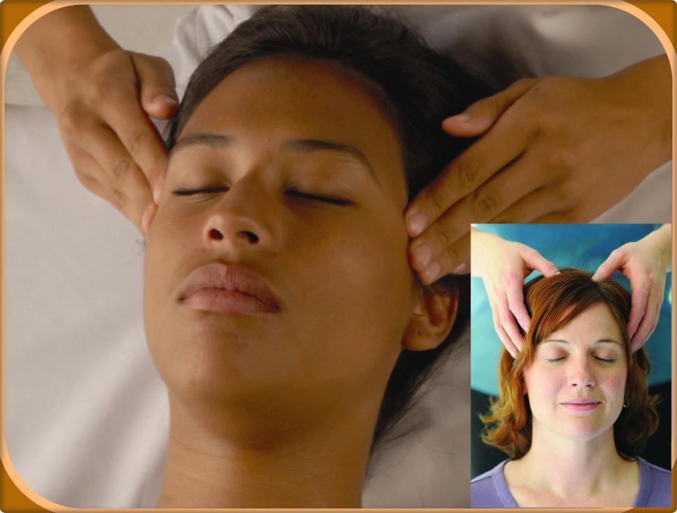 Indian Head massage  - Scalp Massage for headaches and migraines